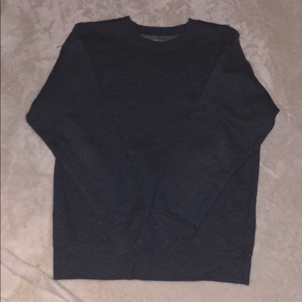 Plain Gray Sweater